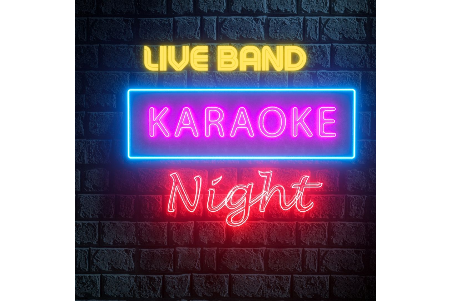 Live Band Karaoke! 9pm-12:00