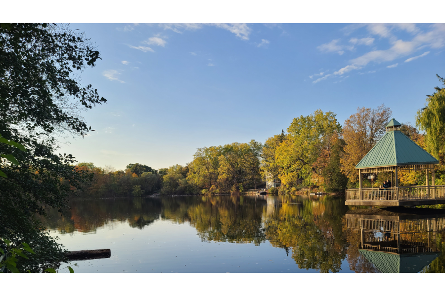 Grace Church’s Walking Group at Mill Pond