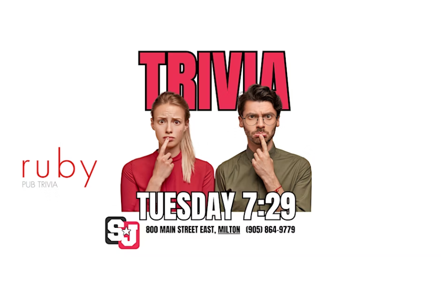 Tuesday Night Trivia at Shoeless Joe's in Milton