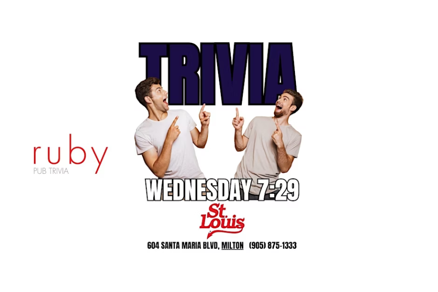 Wednesday Night Trivia at St. Louis Bar & Grill in Milton