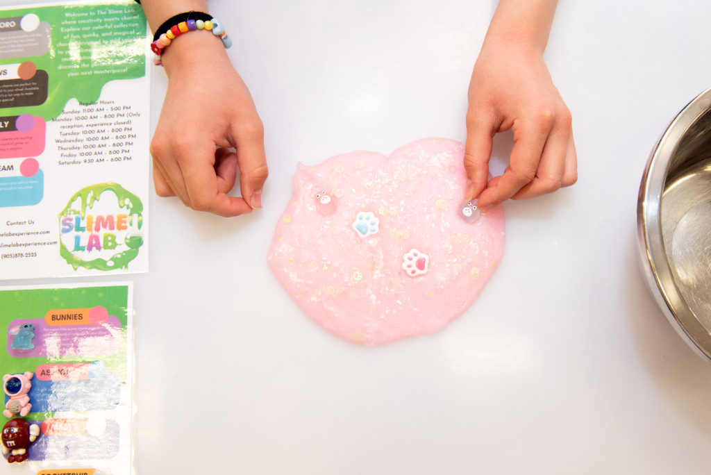 Guests can choose from the Starter Slimer Experience, which includes pre-made slime, or the VIP Slimer Experience, which offers an even more customizable keepsake with made-from-scratch slime and premium add-ins.