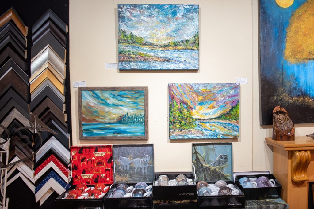 Art by Canadian landscape artist Jennifer Trueman.