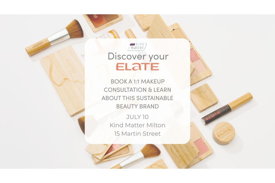 1:1 Makeup Consultation with Elate Cosmetics at Kind Matter Milton
