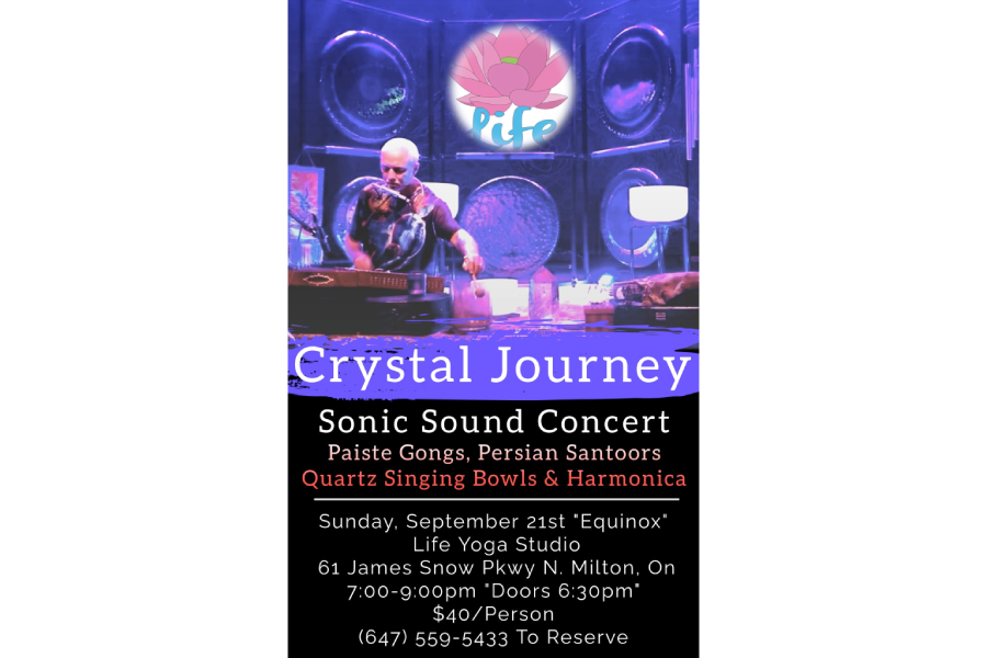 Crystal Journey At Life Yoga Studio
