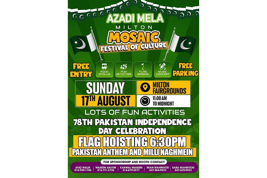 Pakistan Azadi Mela Milton