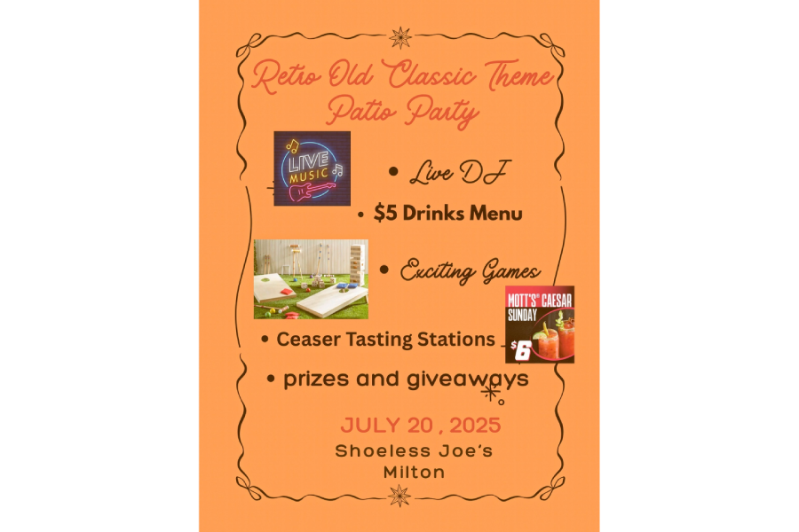Retro Style Classic Patio Party