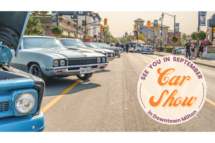See You in September Car Show in Downtown Milton
