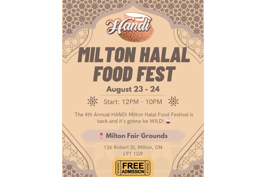 4th Annual HANDI Milton Halal Food Fest