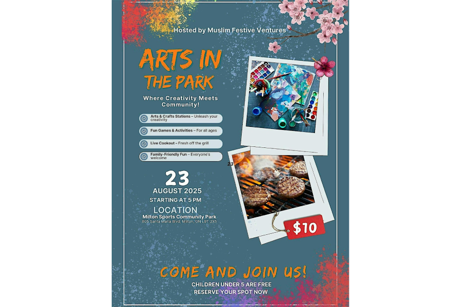 Arts in the Park – Milton | Hosted by Muslim Festive Ventures