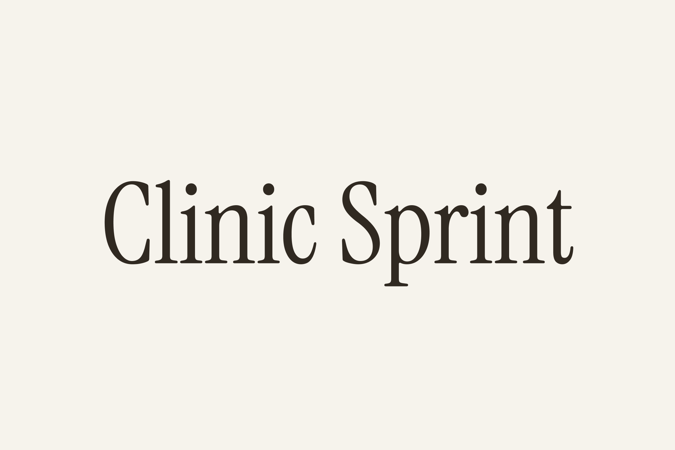 Clinic Sprint