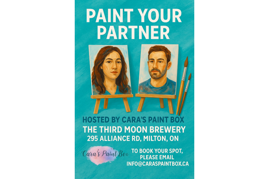 Paint Your Partner! A fun art event with Cara's Paintbox