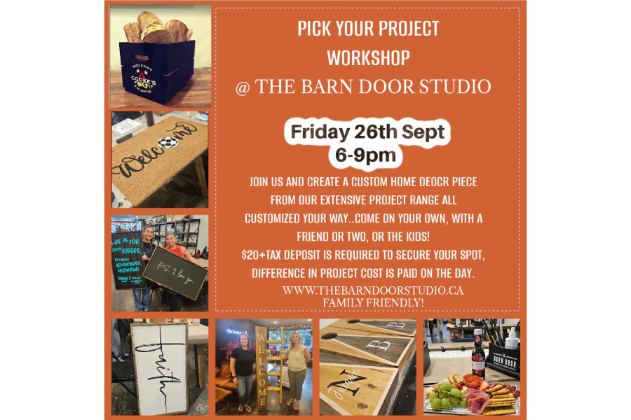 Pick Your Project Crafty Workshop