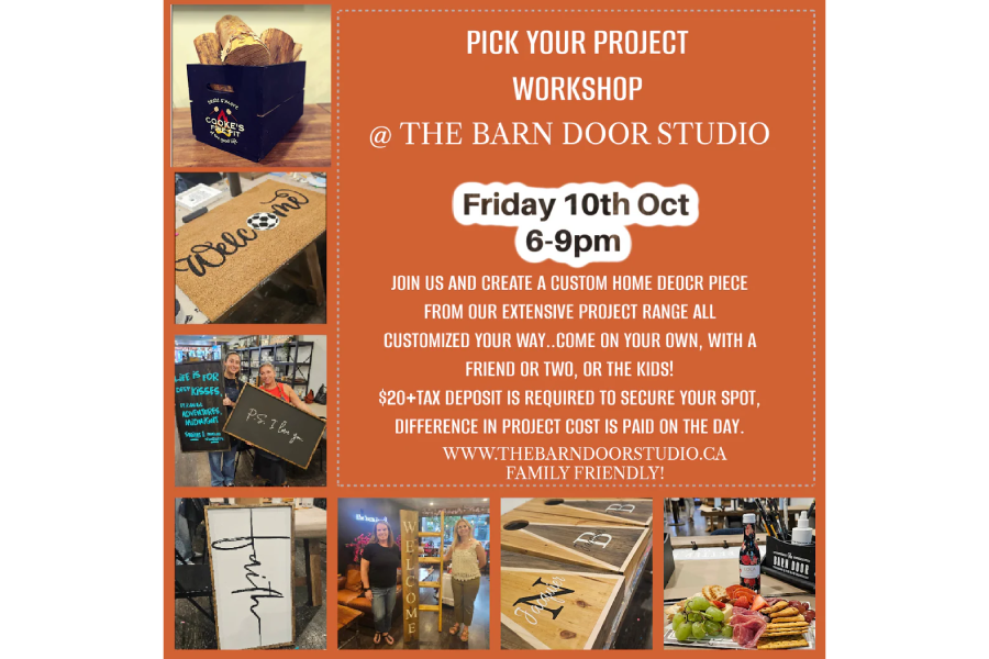Pick Your Project Crafty Workshop