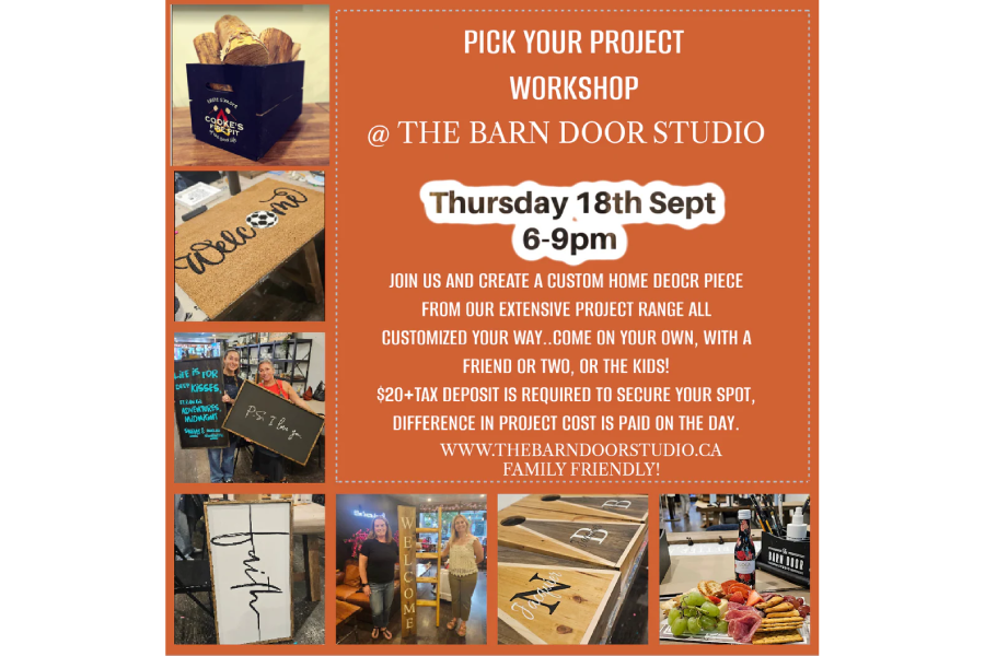Pick Your Project Crafty Workshop