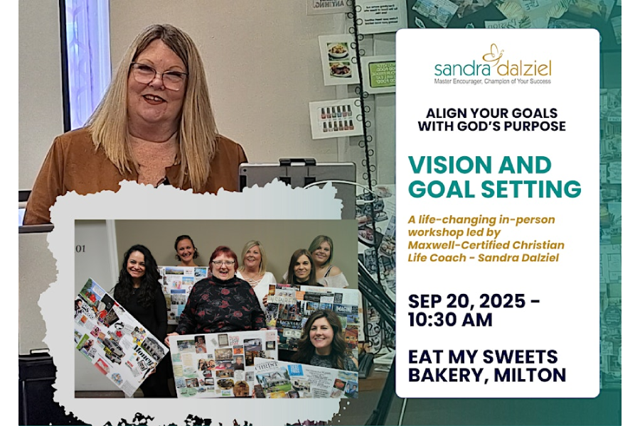 Vision Board and Goal Setting Workshop | Lunch and Supplies Provided