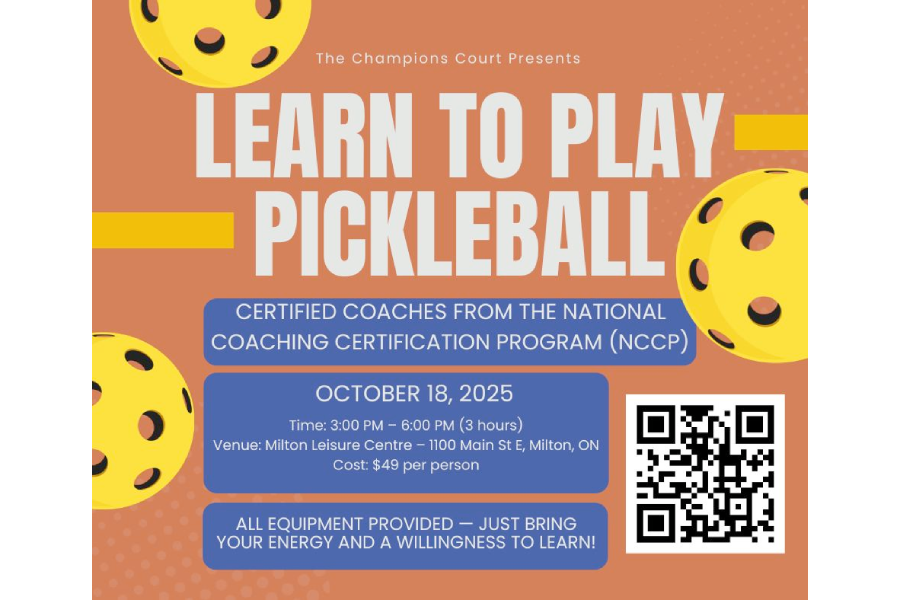 Champions Court - Learn to Play Pickleball