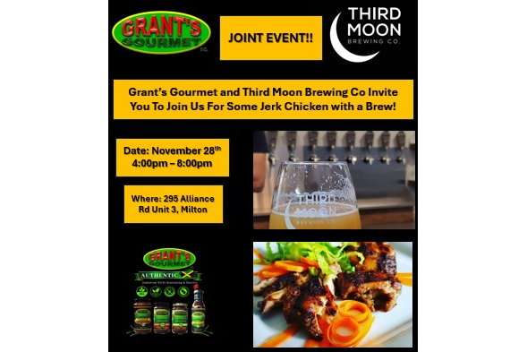 Jerk Chicken Pop-up with Grant's Gourmet