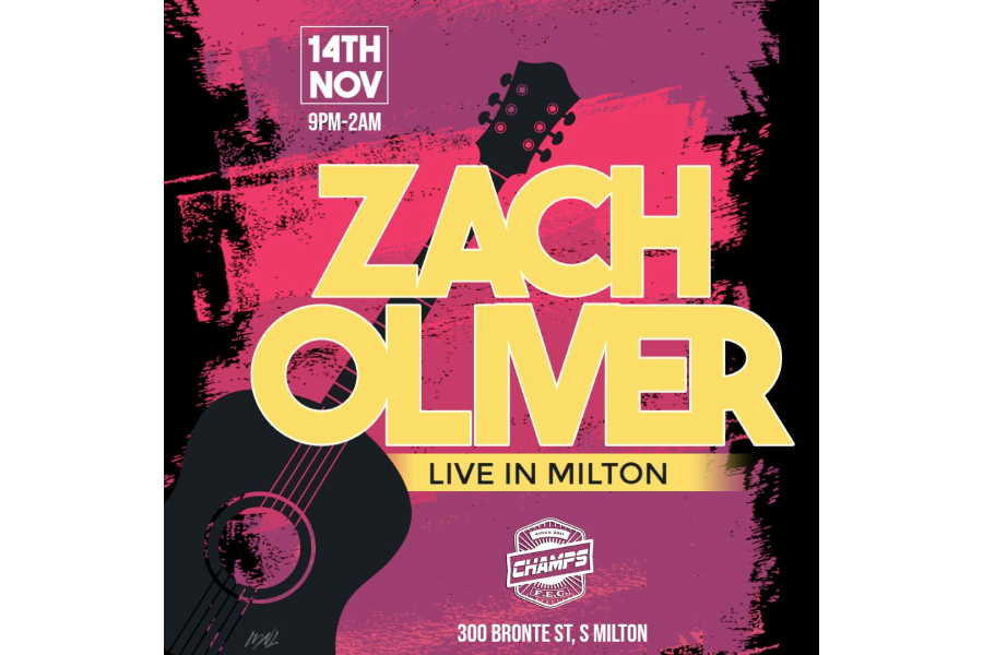 Zach Oliver Live in Milton