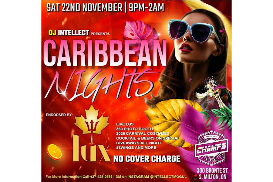 Milton Nightlyfe presents: Caribbean Night! | Hurricane Melissa Relief