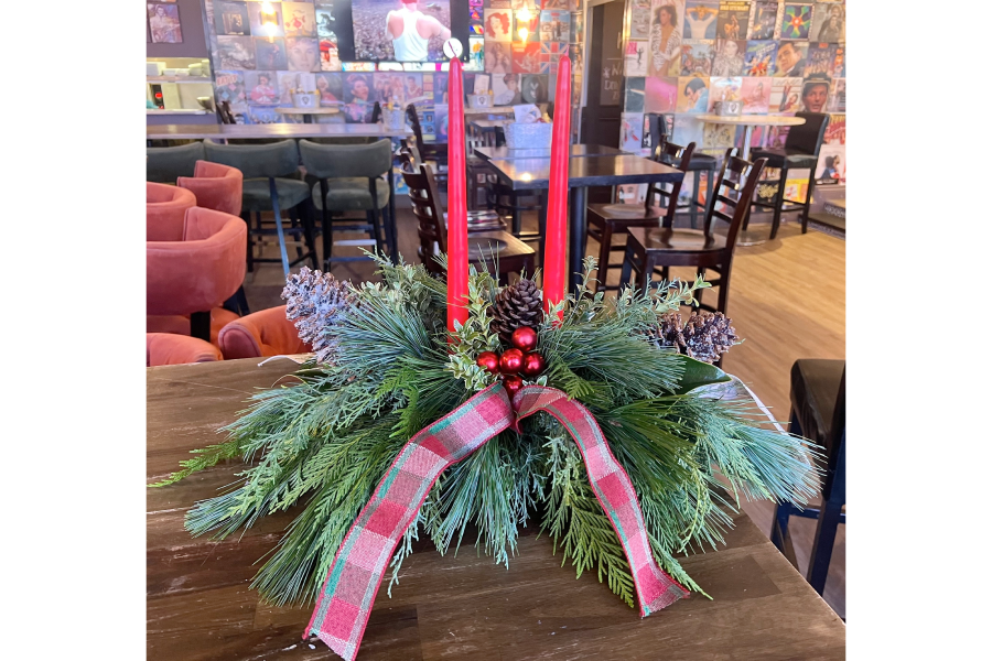 Fresh Greens Centrepiece Making Event