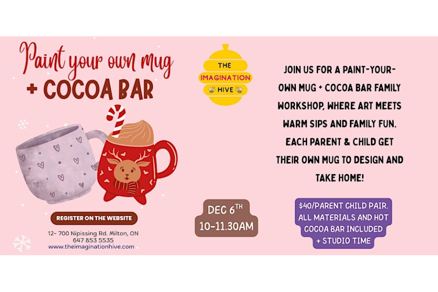 Paint-Your-Own Mug + Cocoa Bar