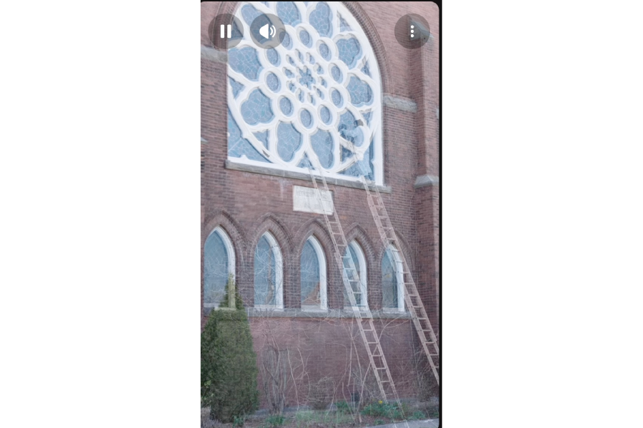 Rose Window Rededication