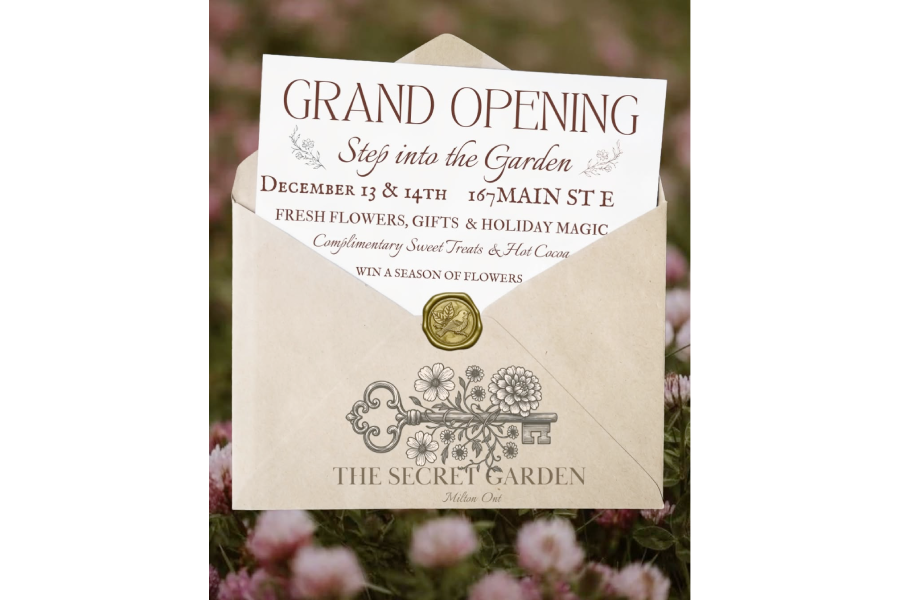 Grand Opening at The Secret Garden