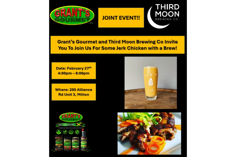 Jerk Chicken Pop-up with Grant's Gourmet