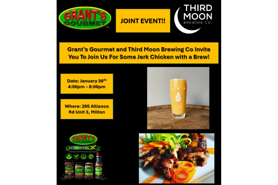 Jerk Chicken Pop-up with Grant's Gourmet