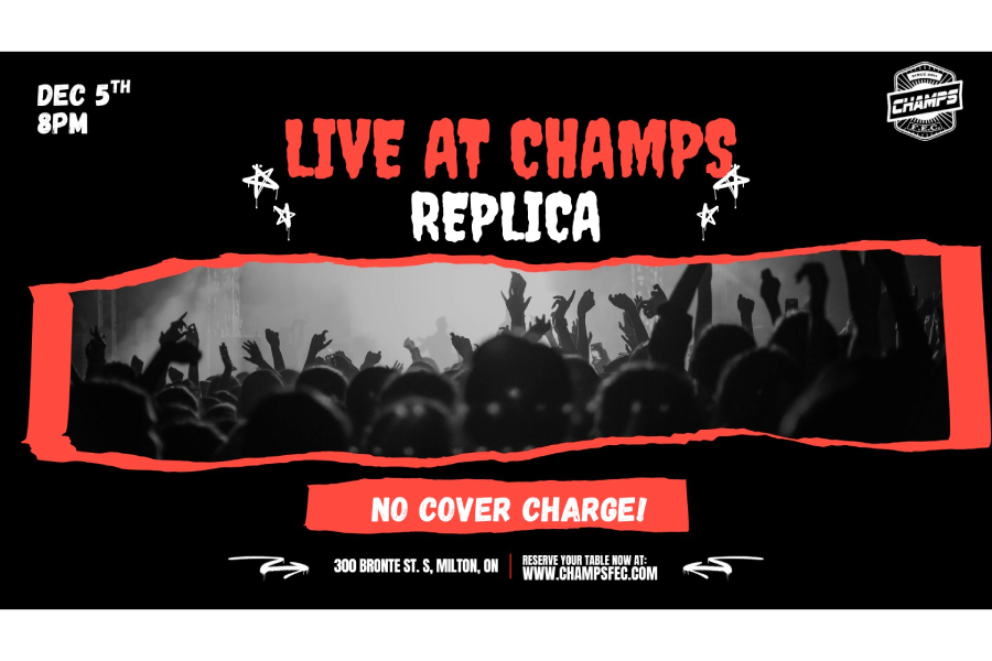 Live Music: Replica at Champs