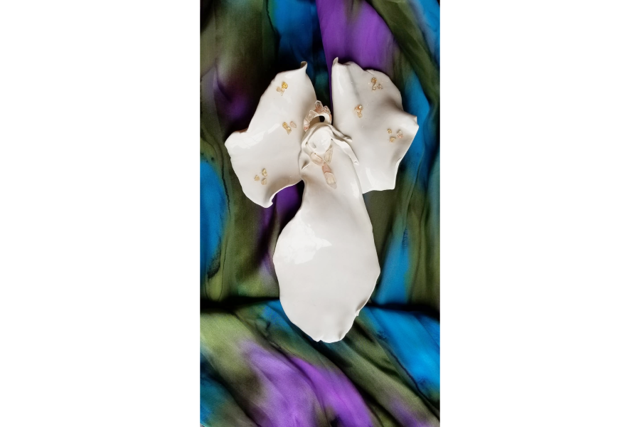 Making Angels in Clay