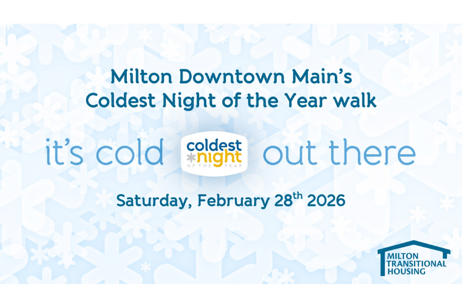 Milton Downtown Main: Coldest Night of the Year 2026