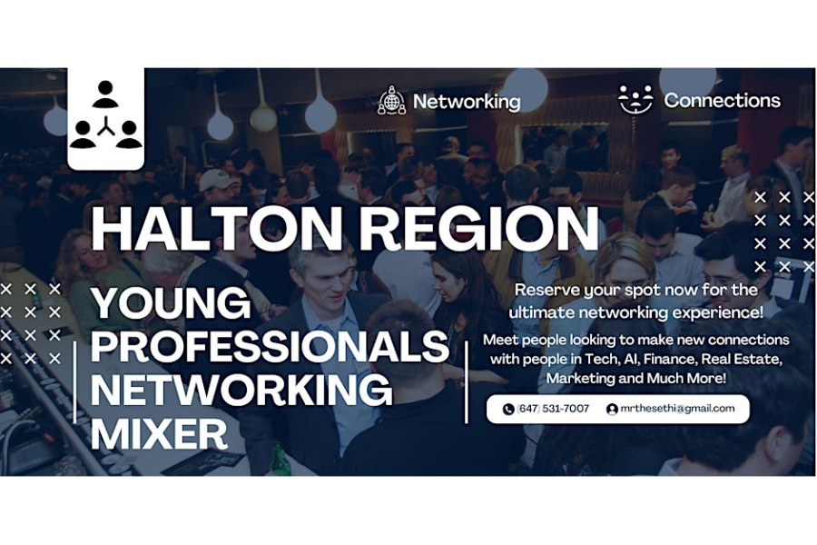 Halton Region Young Professionals Networking Mixer to Build Connections