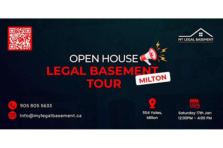Milton Open House – Tour a Finished Basement