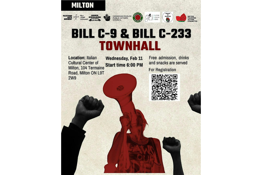 Bill C-9 & Arms Embargo Now Townhall Meeting