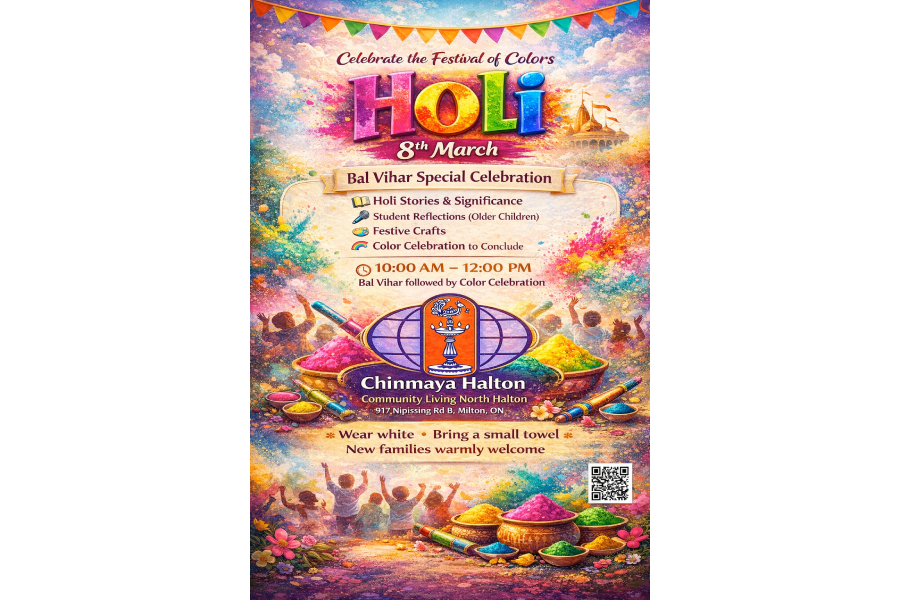 Chinmaya Mission Halton Holi Celebrations