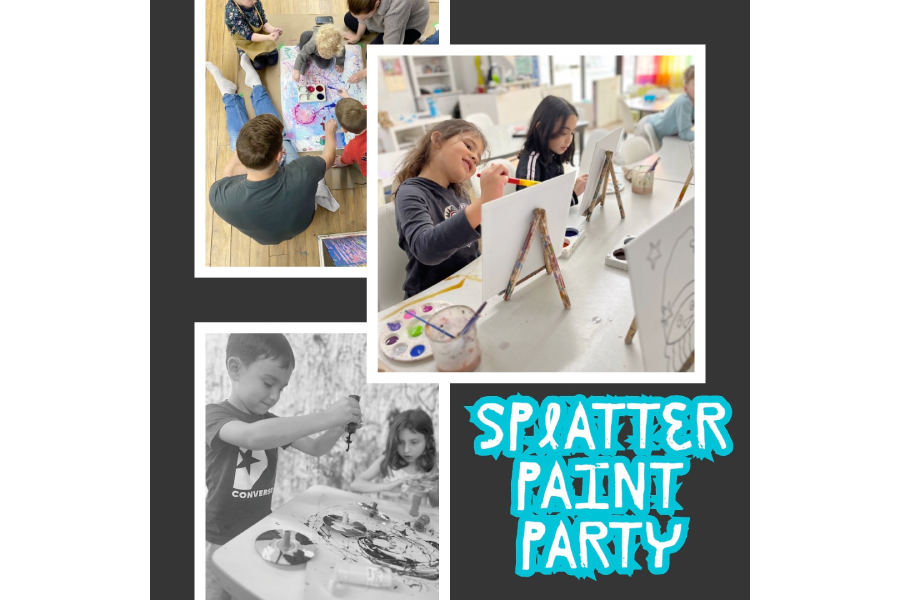 Family Day: Family Splatter Paint Party!