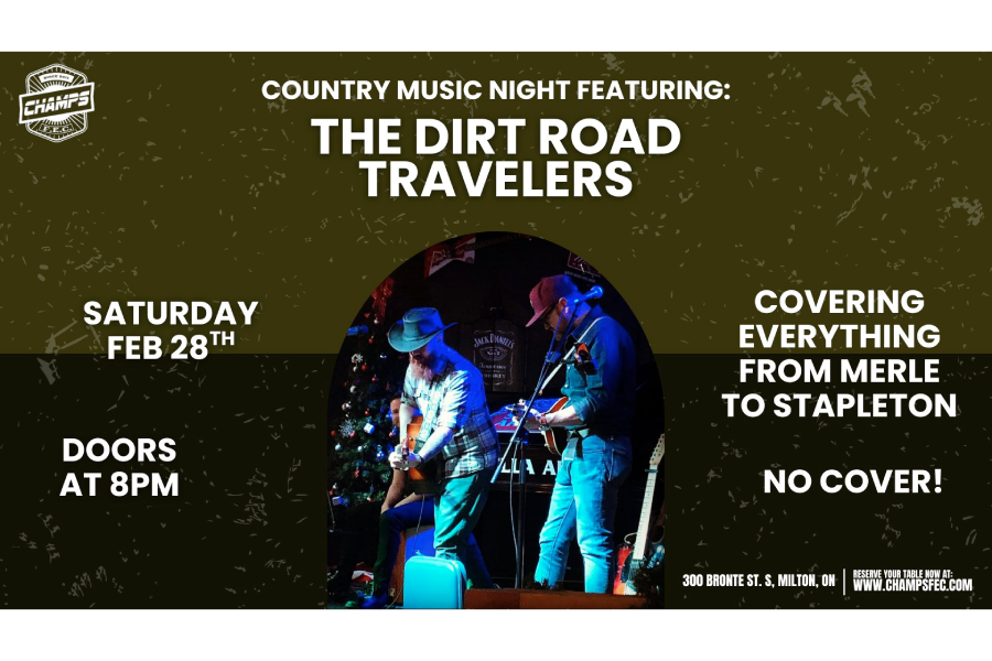 Live Country Music: The Dirt Road Travelers