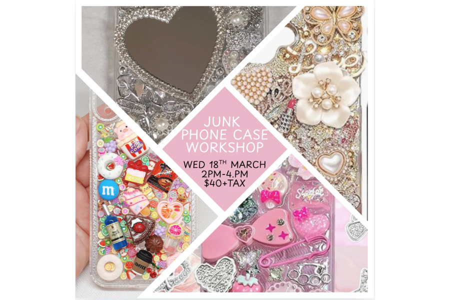 March Break Make A Junk Phone Case Workshop