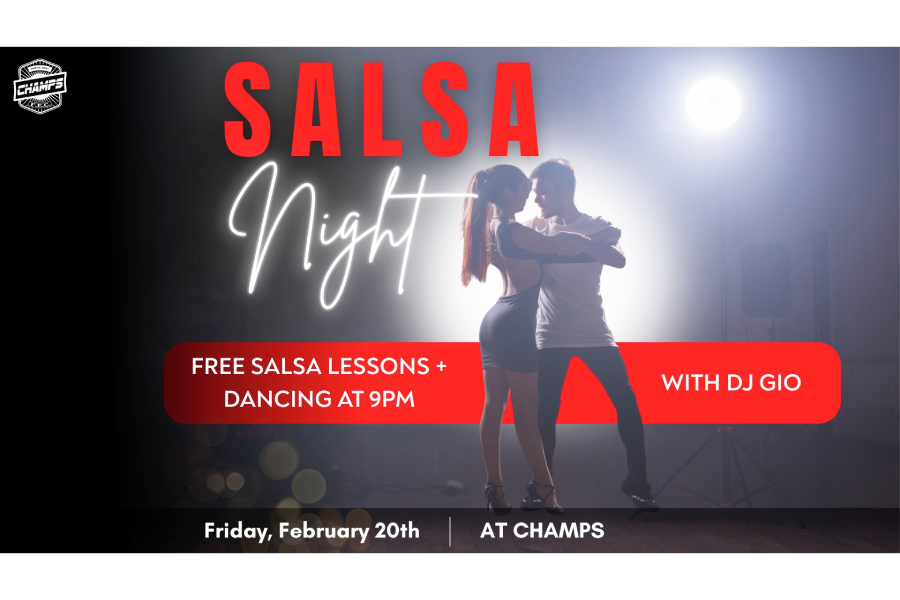 Salsa Night at Champs - Free to Attend