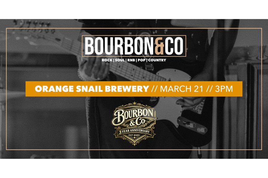 Bourbon & Co at Orange Snail Brewery!