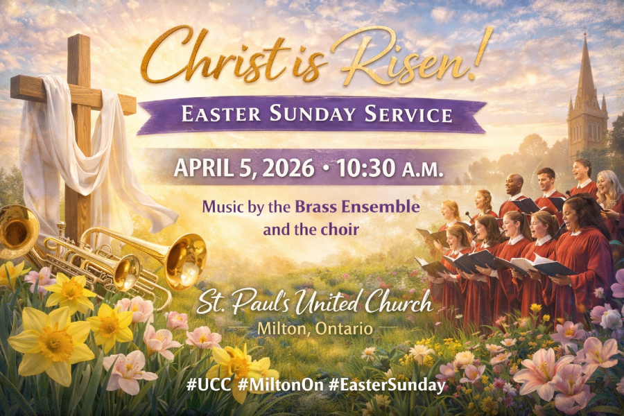 Christ is Risen! An Easter Sunday service with music by the Brass Ensemble