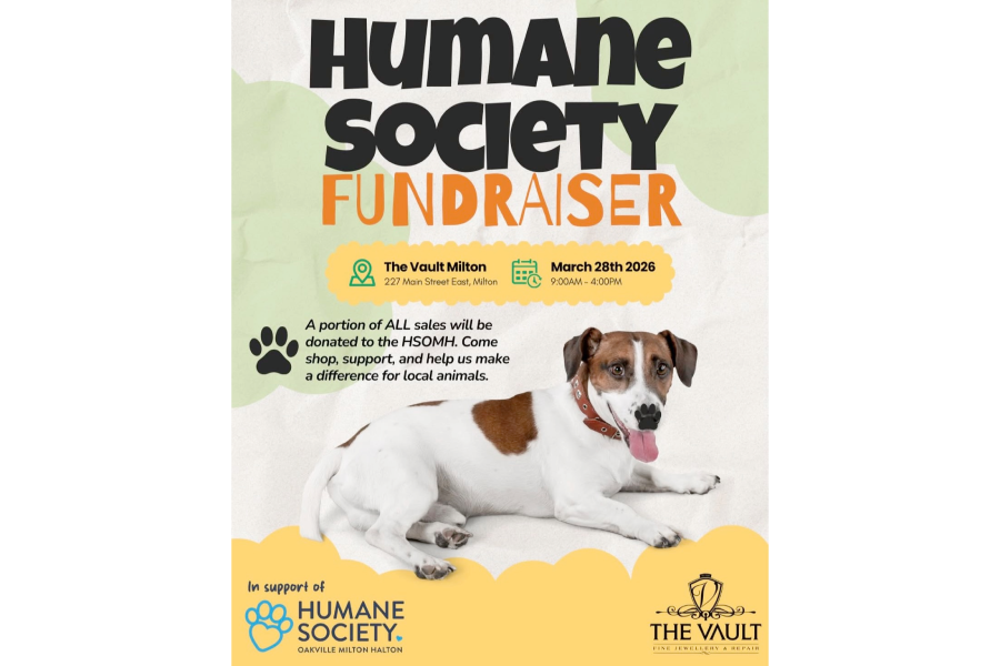 Humane Society Fundraiser at The Vault Milton