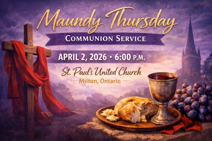 Maundy Thursday service with Communion