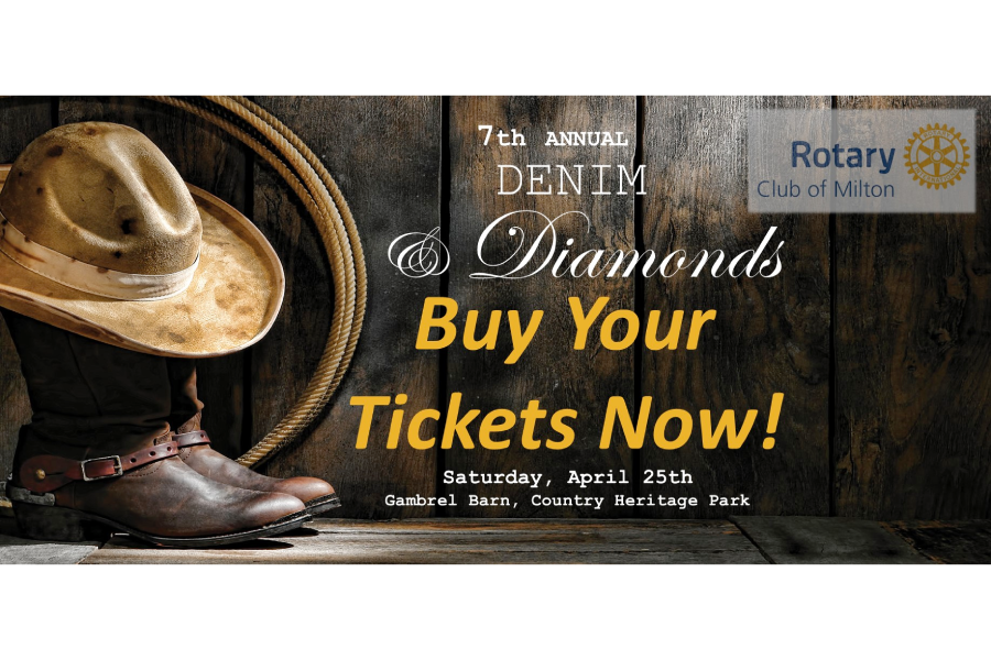 Milton Rotary Denim & Diamonds Spring Gala