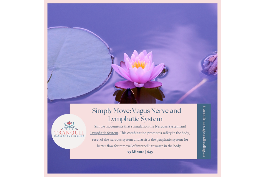 Simple Move: Vagus Nerve and Lymphatic System