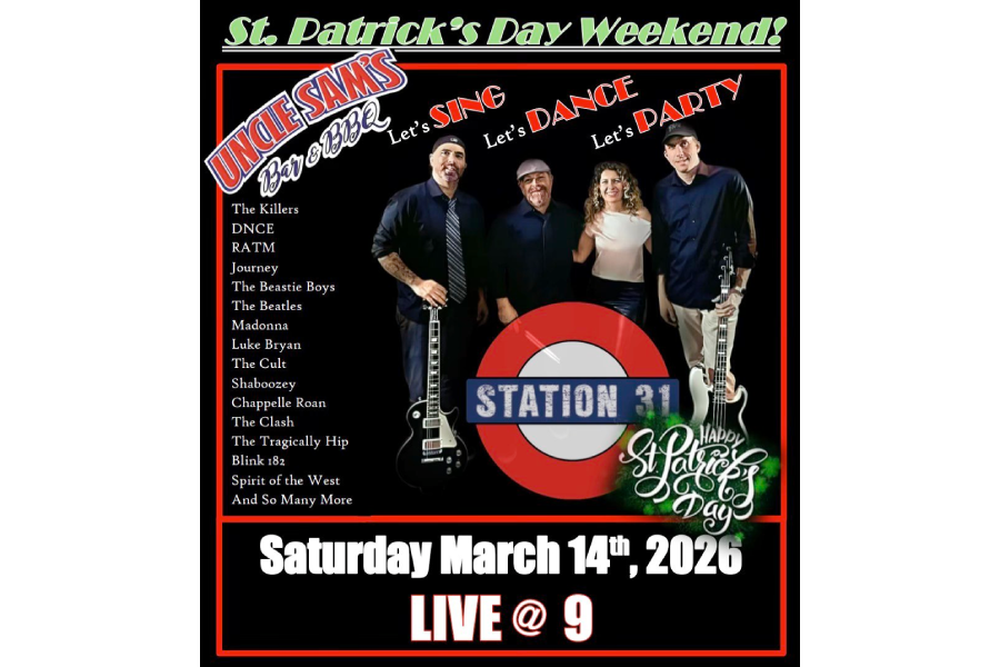 Station 31 at Uncle Sam's Bar and BBQ - St. Patrick's Day Weekend