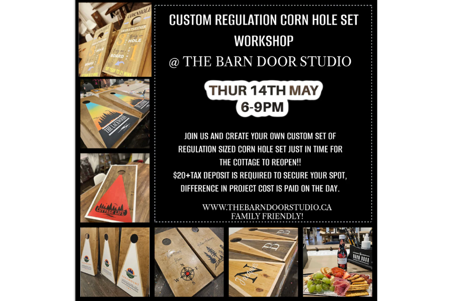Custom Corn Hole Set Workshop