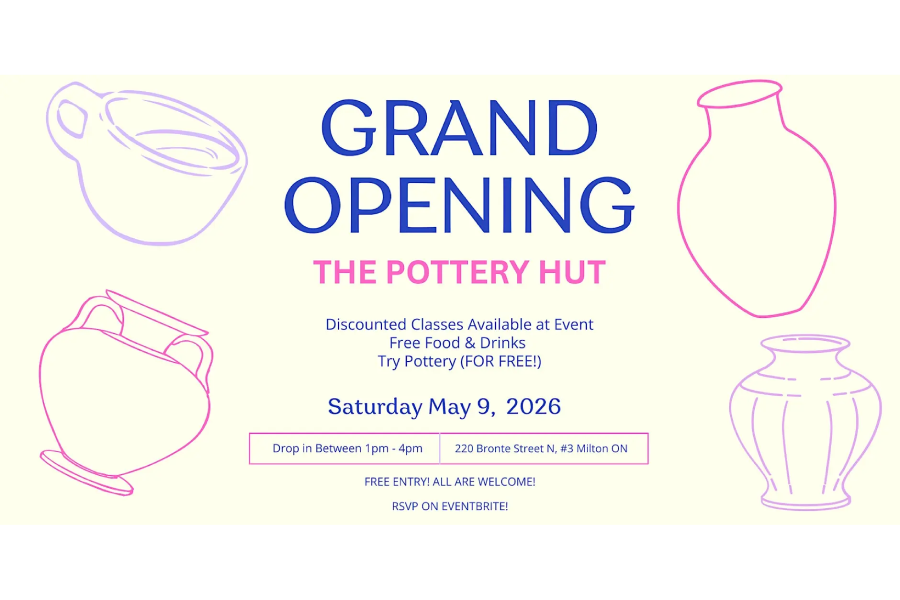 The Pottery Hut Grand Opening