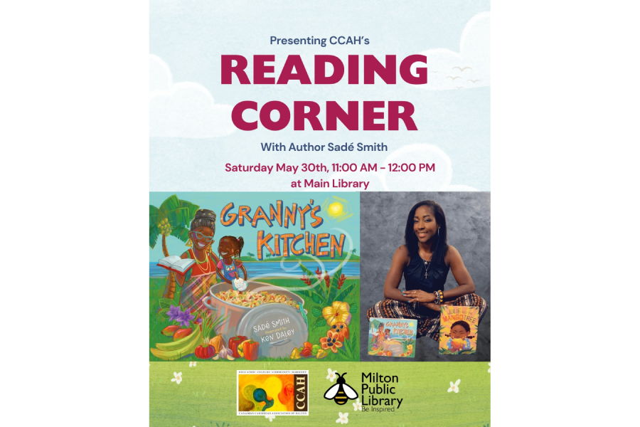 CCAH Reading Corner with Children’s Author Sadé Smith